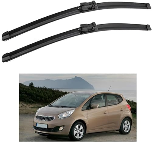 HESTAY Auto Scheibenwischer für KIA Venga 26+14 2009-2013, HD Leiser Scheibenwischer Ohne Knochen,B