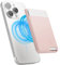 elago Portafoglio Magnetico PortaCarte 2 Carte Compatibile con MagSafe Compatibile con iPhone 16,15,14,13,12 Serie-Portafoglio Sicuro per Telefono, Protezione da Graffi e Danni (Sand Rosa)