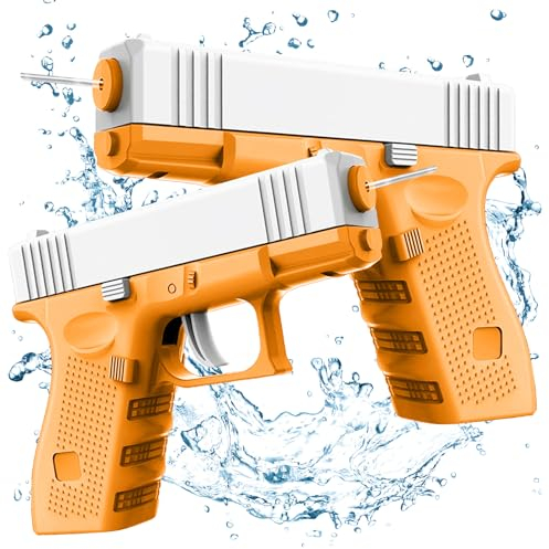 Wasserpistole für Kinder,2 Stück Spritzpistole Wasser,Mini Wasserpistolen,Wasserspritzpistole Spielzeug,Wasserpistole Spielzeug für Kinder,für Strand,Garten,Schwimmbad Party