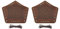 VikingsBracers Mittelalterliche Armstulpen aus Leder, Armstulpe, Armband, Punk-Armschützer, Herren, Damen, Kostüm, Leder, Armschützer, Damen, Mittelalter für Herren, Halloween