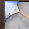 KDDFN Reflektierende Fensterfolie,Aluminisierte Isolierfolie,Sonnenschutzfolie,Vollständig Verdunkelungsfolie,Sichtschutzfolie,Anti-UV Thermomatte,für Zuhause und Büro (45x100cm/18 x39)