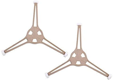 Amosfun 4 Pièces Accessoires Micro-ondes Porte-assiettes Pour Micro-ondes Support Plateau Micro- Support De Plaque Rouleau De Plateau Tournant Pour Micro-ondes Bac à Pièces Plastique