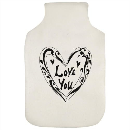 'Love Heart' Hot Water Bottle Cover (HW00039244)