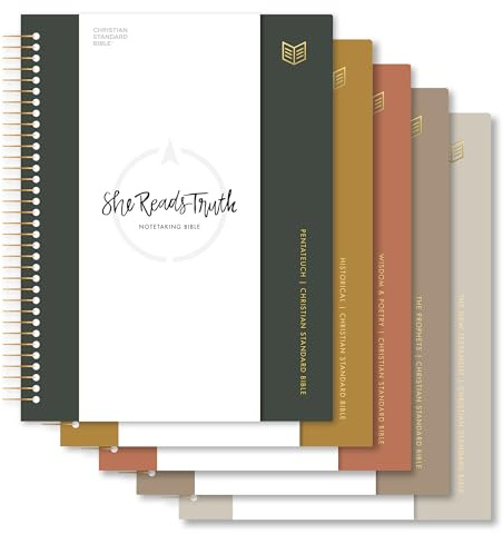 Csb She Reads Truth Spiral Bound Notetaking Bible