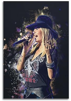 YEBGKRNR Poster mit Sarah Connor, Sängerin, dekoratives Gemälde, Leinwand, Wandposter und Kunstdruck, modernes Familienschlafzimmer, Dekoration, Poster, 20 x 30 cm