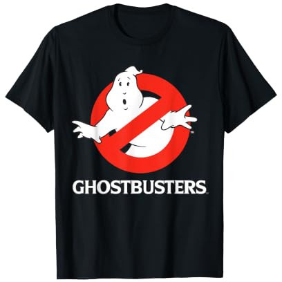 Ghostbusters Classic 1984 Logo Schild Fan Retro 80er Jahre Movie Geek T-Shirt