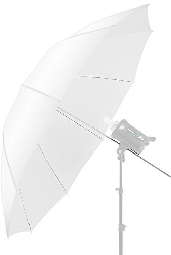 Neewer, Paraguas difusor de 152 cm, Suave, Blanco, translúcido, para Estudio fotográfico y vídeo
