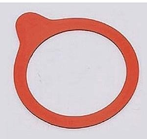 WECK Einkoch-Gummiringe 54 x 67 mm, 10er Beutel Farbe: rot 10 Stück