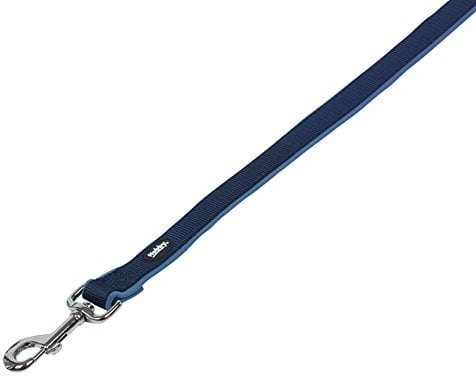Nobby Leine Classic Preno, blau/blau L: 120 cm, B: 15/20 mm, 1 Stück