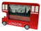 Houten Bus Fotolijst Londen Engeland Souvenir geschenk 4 x 6 Inch