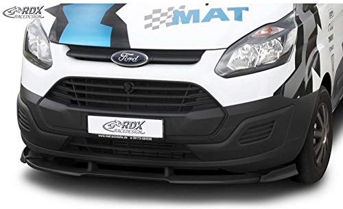 RDX Racedesign Frontspoiler Vario-X kompatibel mit Ford Transit Custom/Tourneo Custom 2012-2018 (PU), Unlackiert | kompatibel mit Ford Transit Custom/Tourneo Custom 2012-2018 (PU)