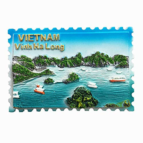 3D Vinh Ha Long Vietnam fridge magnet souvenir gift,Home & kitchen decoration Vietnam refrigerator magnet