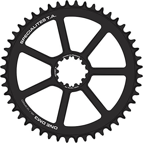 SPECIALITES TA One DM3 SRAM Plato, Adultos Unisex, Negro, 50 Dientes