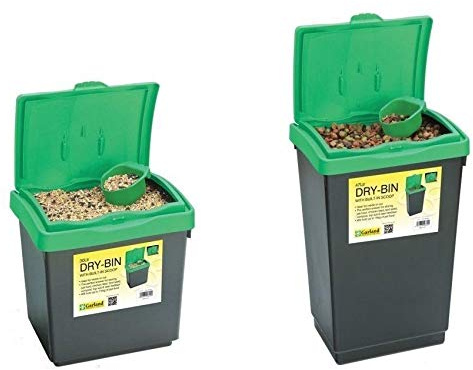 KetoPlastics Dry Food Storage Bin Plastic Box Container with Scoop (30 Litre)