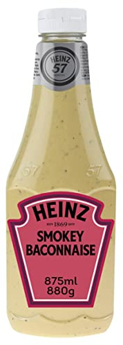 Heinz Salsa Smokey Baconnaise 875ml sabor Bacon sin Gluten