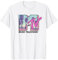 MTV Beach and Palm Tree Logo T-Shirt