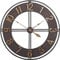 SBTXHJWCGLD 60cm Grande Horloge Murale de Jardin en Plein air, Horloge de Jardin Horloge extérieure étanche en métal à Visage Ouvert intérieur extérieur pour Salon Horloge en métal à Visage ou