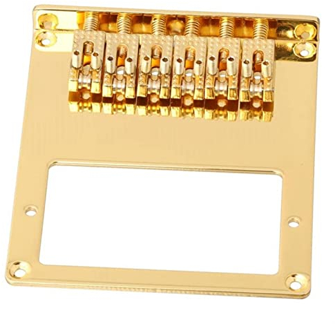 KLKL 6 Rollersattel 6 String Humbucker Guitar Bridge Für Tele Telecaster Guitar Gitarrensteg ersetzen
