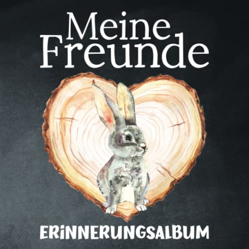 Meine Freunde: Erinnerungsalbum für den Kindergarten und die Kita | Waldtiere Freundschaftsbuch für Jungen und Mädchen ab 4 Jahren