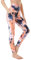 AMYTIS Sport Leggings Damen High Waist Yogahose mit Handyfach Lang Sporthose Blickdicht Leggins Fitness Bunt Sportleggins,M orangeschwarz