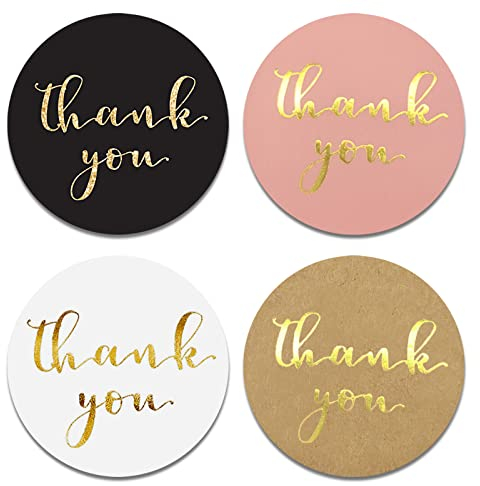 Danke Aufkleber 1056 Stk Aufkleber Dankeschön Etikettenaufkleber 2.5cm Thank You Sticker für Umschlag Verpackung Backen Geschenktüten