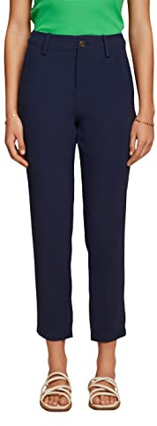 ESPRIT Damen 043EE1B330 Hose, 400/NAVY, 36/28