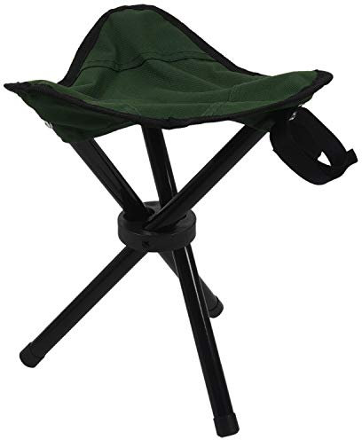 Nicfaky Taburete plegable con trípode para exteriores, portátil, para camping, ligera, de