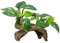 Smoothedo-Pets Aquarium-Dekoration, Betta-Blatt-Pad, Hängematte, Treibholz-Ornamente (Typ C) (GZDY)