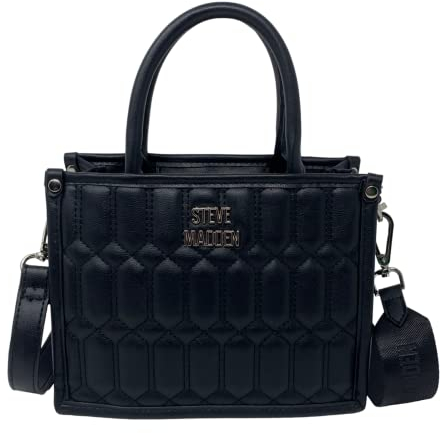 Steve Madden Damen-Handtasche Bniko, Schwarz, Einheitsgröße