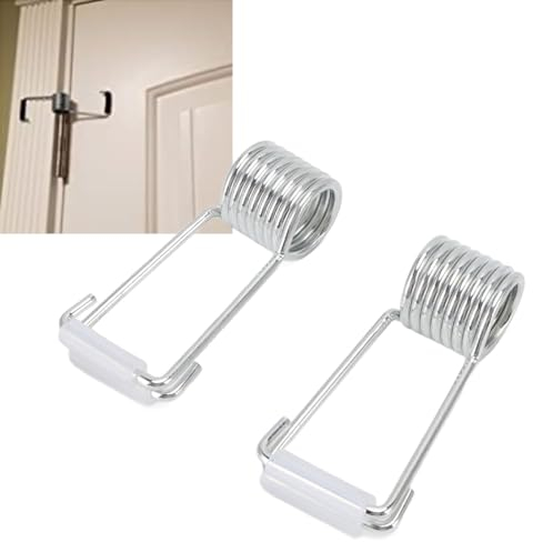 Mokernali Federscharnier Türschließer, Türschließer mit Federscharnier, 8cm, 4 Stück 2cm Feder-Scharnier Türschließer, Rostfreiem Edelstahl, Mit Stoßstangen, für Die Meisten Türscharnierstifte