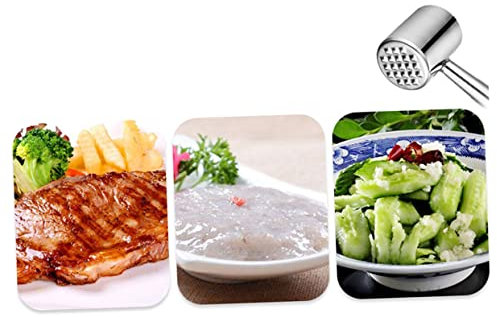 ABOOFAN 1Pc Cocina Martillo Picadora Herramienta Aflojador De Carne Ablandador De Cocina Martillo De Cerdo De Carne Carne De Cerdo Herramienta Suelta Pollo Suavizante De Carne