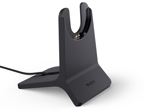 Yealink BHC70 Charging Stand for BH70 Bluetooth Headset & WH64 Hybrid Headphone, ≤90min Fast Charging, NO Power Adapter Needed, NO Headset Control Function, 1.2m USB-A Cable (ONLY Charging Base)