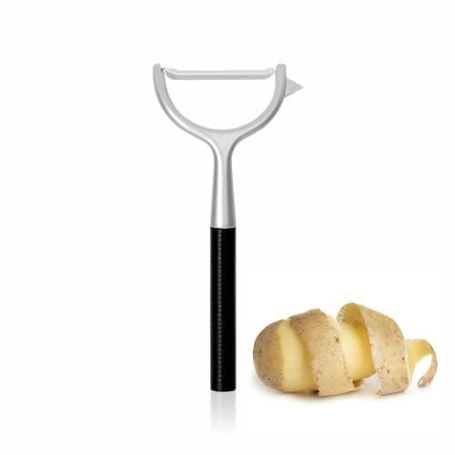 Vegetable Peeler Potato Peeler with Handle Easy Grip Perfect for Vegetables Fruits Tomatoes Carrots Apples Pear Cucumbers Home Kitchen Accessories (Pack of 1)