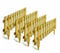 Pack of 4 x Wooden Panel Picket Fencing - Garden Wood Border Fence(99cmx40cm)