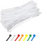 Abacus Range Small Cable Ties 2.5mm x 100mm, Pack of 100, Secure Self-Locking, 4” Nylon Zip Ties, High Tensile Strength Premium White Cable Tie for Home, Office, Cables, Wires, Garden, DIY Projects