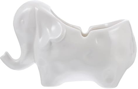 Decor Ceramic Animal Ashtry Elephant Cartoon Animal Ashtray Flowerpot Plant Pot Bonsai Pot Succulent Planter Cigar