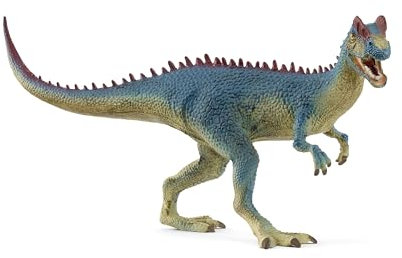 schleich Dinosaurs | Dilophosaurus 15046 | detailgetreuer Dino mit beweglichem Kiefer | tolles Geschenk für Mädchen und Jungen | schleich Dinosaurier Spielzeug ab 3 Jahre | 8 x 23 x 11 cm