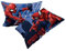 Spiderman, Set mit 2 Kissenbezügen aus Baumwolle, 2 Stück, 100% Baumwolle, 50 x 80 cm, Hotelverschluss