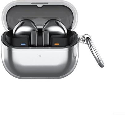 Transparent Case for Samsung Buds 3/3 Headphones, Full Protection Against Scratches and Impacts (Transparent)