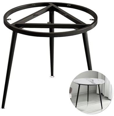 Patas de mesa de metal resistentes para mesas redondas de comedor, café, jardín y escritorio con patas protectoras