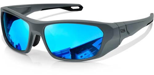 KANASTAL Lunettes de Soleil Sport Homme et Femme UV400 | TR90,Polarisant Sauf Jaune,Rectangulaire,Enveloppante,Montagne,Cyclisme,Running,Randonnée,Pêche,Trekking,Vélo,Moto,Course