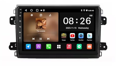 Navegador GPS Radio de Coche 2 DIN para Fiat Ducato Van L3H2 2021-2023 HD Pantalla Táctil+Llamadas Manos Libres WiFi, Navegador GPS, 8 Nuclear 8G+256G