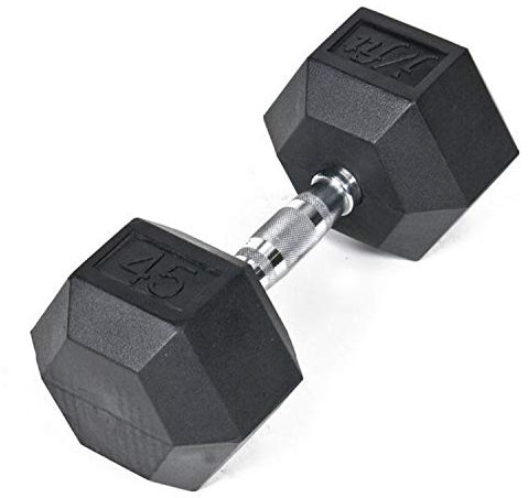 J-FIT Gummi Hex Hanteln