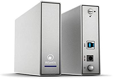 ATLANTIS DiskMaster 353S Box Esterno per Hard Disk, Argento