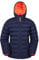 Mountain Warehouse Seasons Steppjacke für Kinder - Ultraleichte, warme, wasserdichte Steppjacke. Jungen & Mädchen Winterjacke mit Kapuze & Reißverschluss Marine Kinder 128 DE (7-8 Jahre)