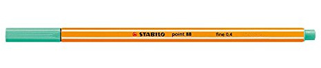 Filzstift Stabilo Point 88, Farbe 13, eisgrün