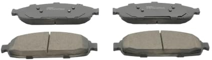 FERODO Brake Pads | FDB4002 | OE-Matching Quality | Eco-Friction Fuse+ Technology | Pack of 4