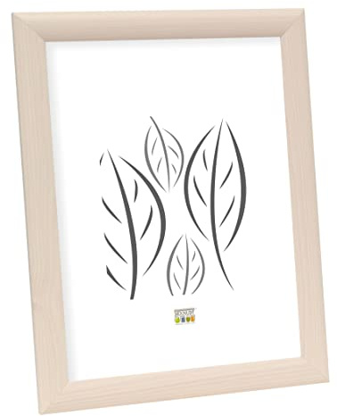 Deknudt 877030 Wandrahmen S40CL1 20 x 30 cm, Holz, weiß