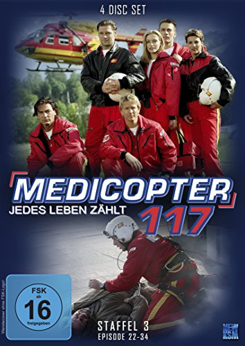 KSM Medicopter 117 - Jedes Leben zählt (Staffel 3: Folge 22-34 im 4 Disc Set)