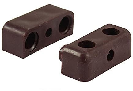 TIMCO Knock Down Block - 35 x 25 x 12mm - Brown - Pack of 4